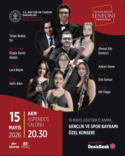 19 Mayıs Atatürk'ü Anma, Gençlik Ve Spor Bayramı Özel Konseri